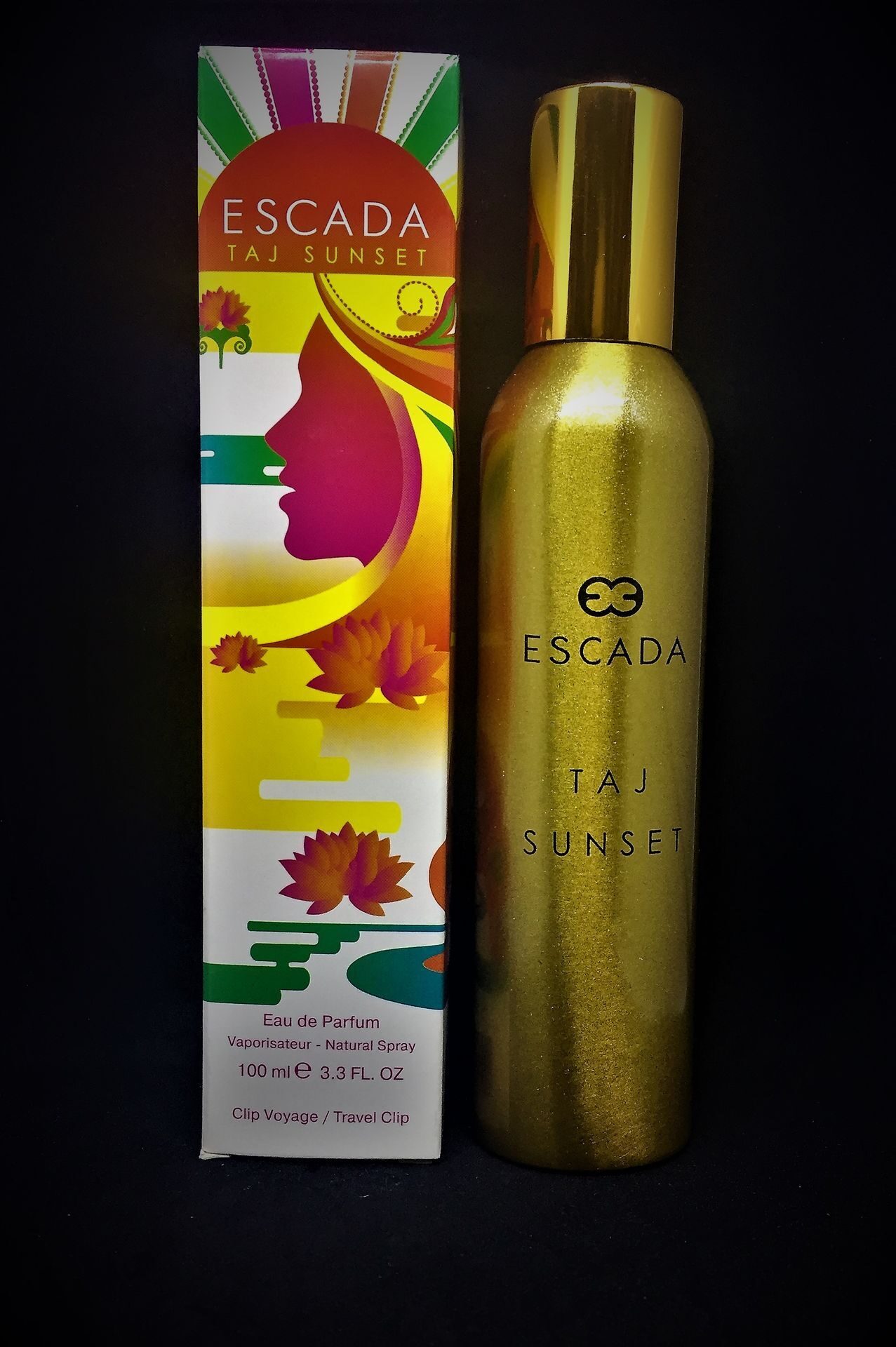Купить духи гомель. Escada Taj 100 мл. Escada Taj Sunset 80 ml. Escada Taj Sunset Nova Parfum w-1 масляные. Эскада духи золотые.